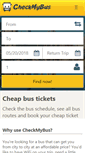 Mobile Screenshot of checkmybus.com