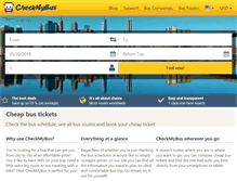 Tablet Screenshot of checkmybus.com